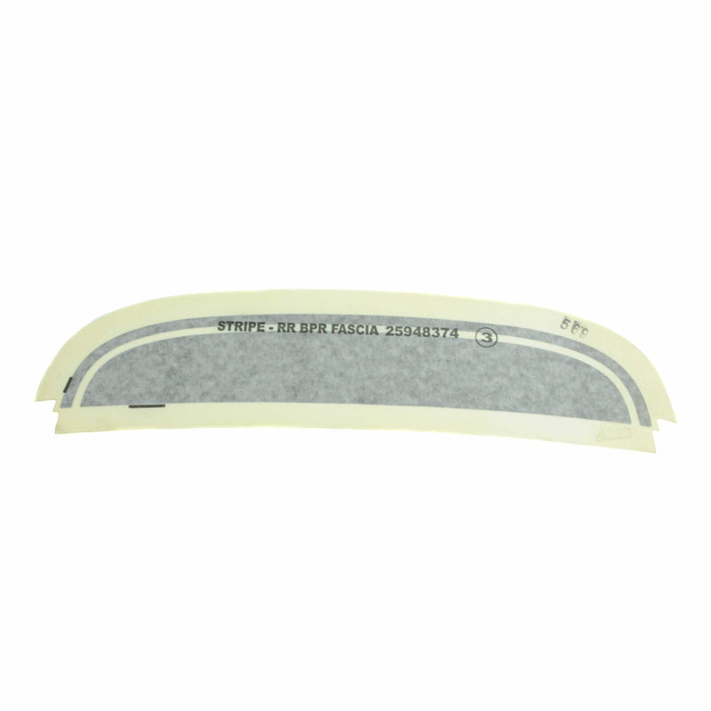 OEM GM Street Edition Rear Bumper Stripe Pontiac Solstice 25948374-1