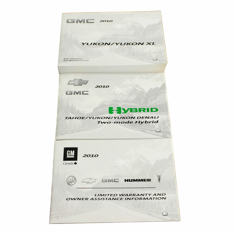 Canada Owner's Manual 2010 GMC Yukon Yukon XL Hybrid 25854734-1