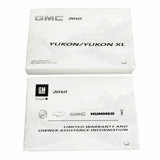 Canada Owner's Manual 2010 GMC Yukon Yukon XL 25854732-1