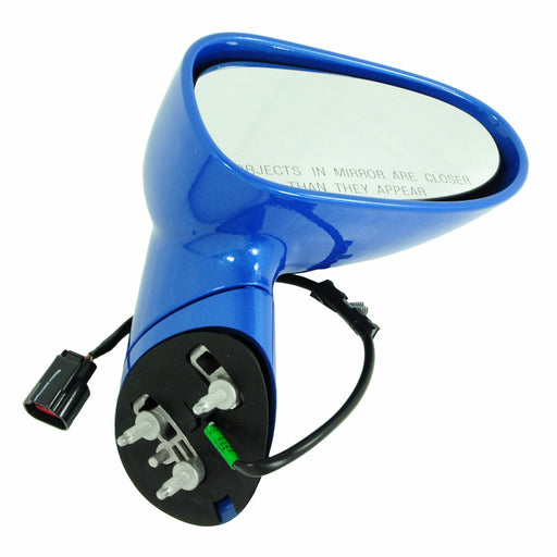 Side View Mirror Hydro Blue Painted Power RH 2009 Saturn Sky 25882111 25882117-1