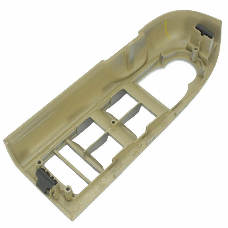 Window Switch Bezel LH Front Silver w/Cashmere 2010-12 Silverado Sierra 20877656-2
