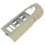 Window Switch Bezel LH Front Silver w/Cashmere 2010-12 Silverado Sierra 20877656-1