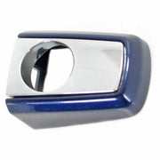 Door Handle Cap Topaz Blue w/Chrome & Keyhole Cruze Malibu Sonic Regal 25936865-2