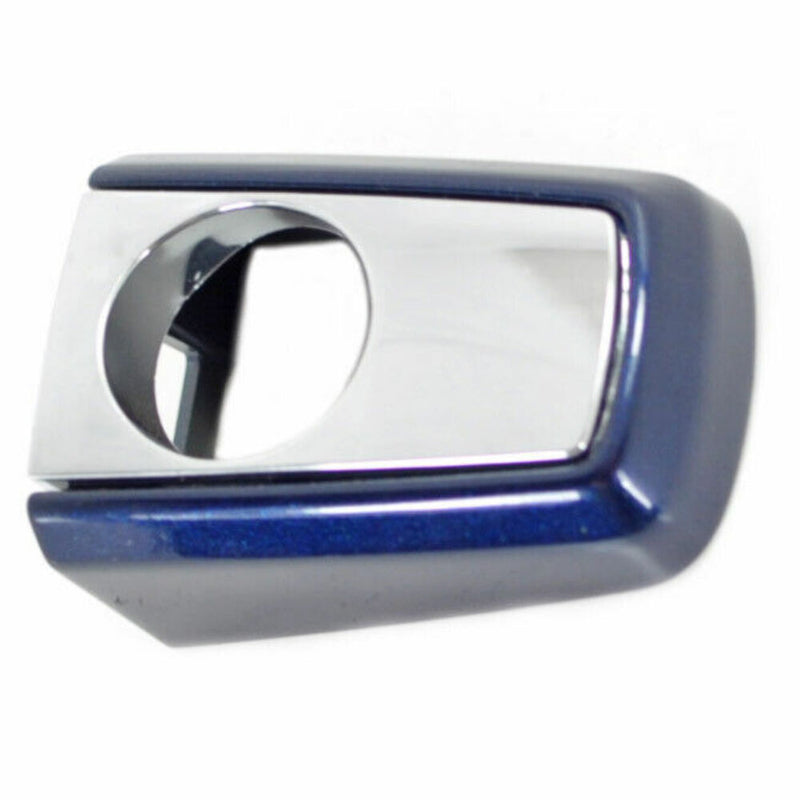 Door Handle Cap Topaz Blue w/Chrome & Keyhole Cruze Malibu Sonic Regal 25936865-2