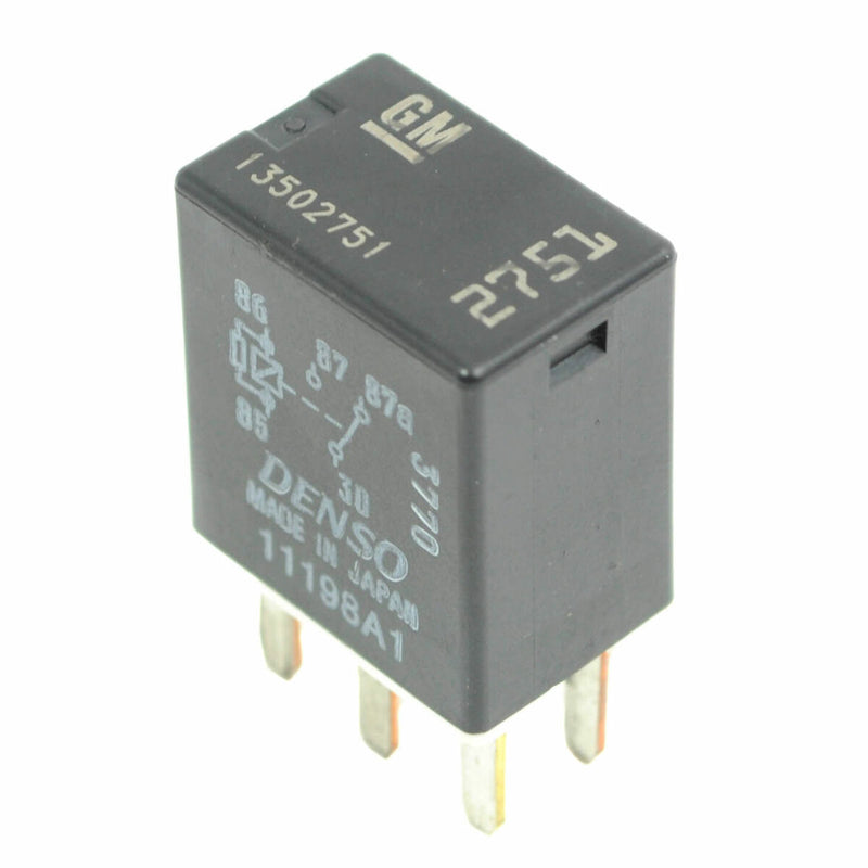 Chevy GMC Cadillac Buick Pontiac Saturn Denso 5 Pin Electrical Relay 13502751-1