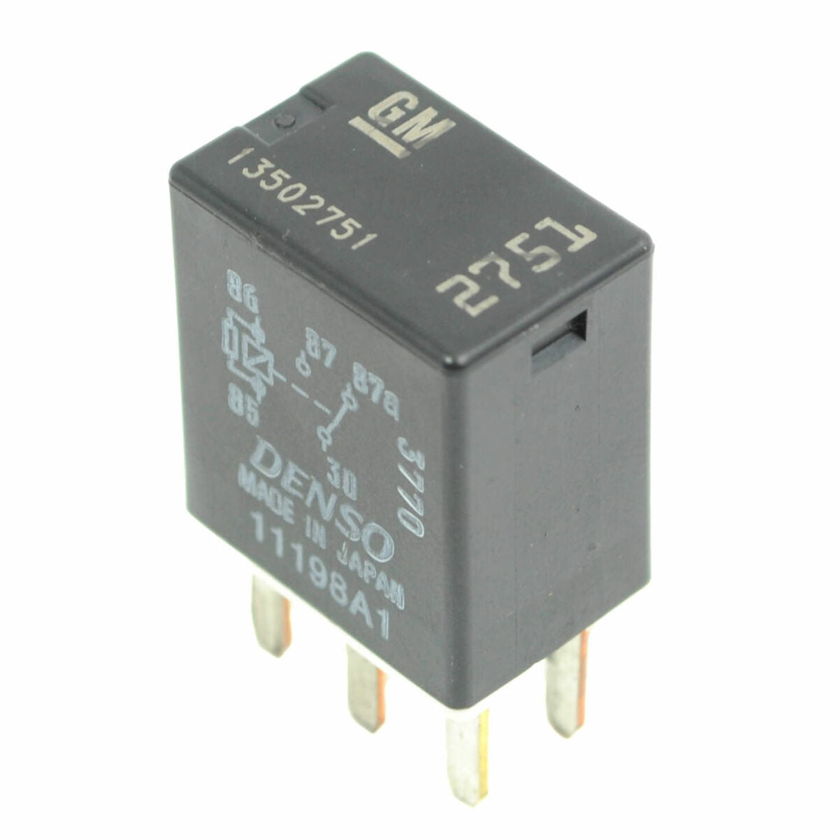 Chevy GMC Cadillac Buick Pontiac Saturn Denso 5 Pin Electrical Relay 13502751-1
