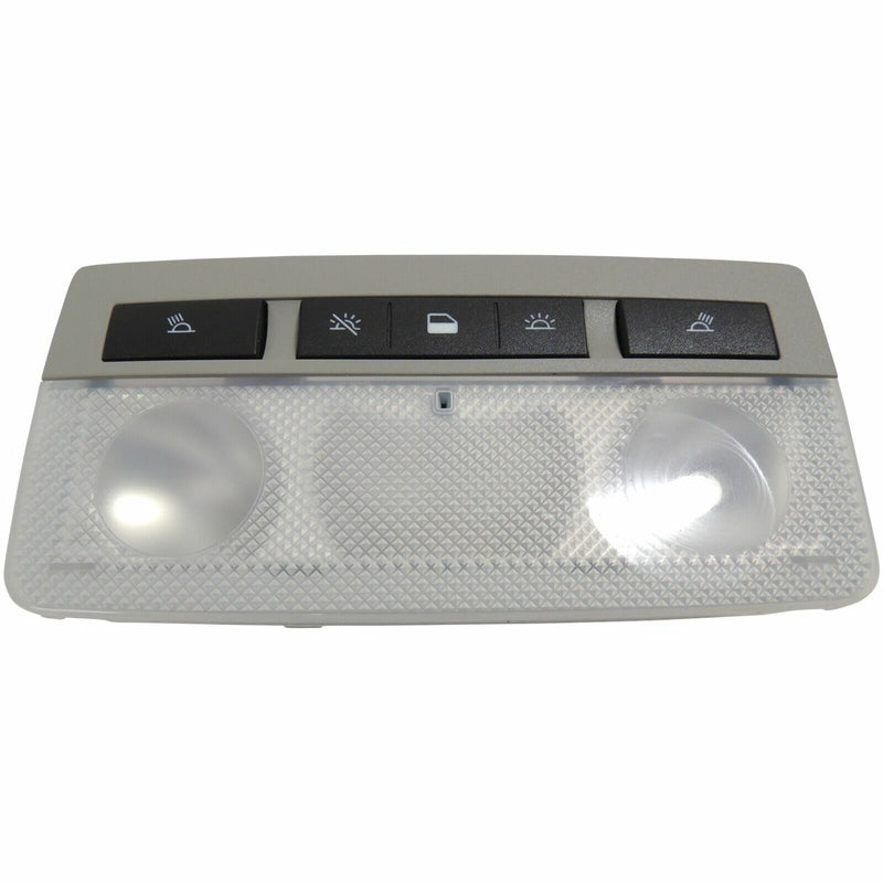 Overhead Console Reading Lamp Titanium Grey 2014-17 Buick Regal 23149037-1