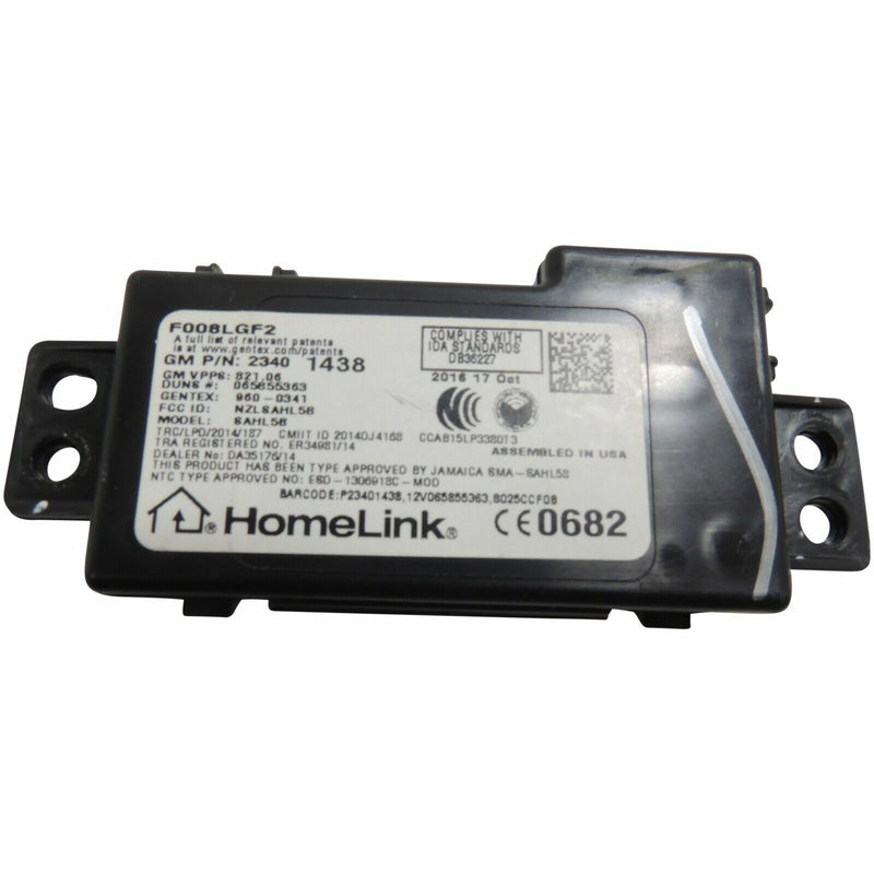 Garage Door Opener Transmitter 2015-16 Silverado Sierra Yukon Tahoe 23401438-1