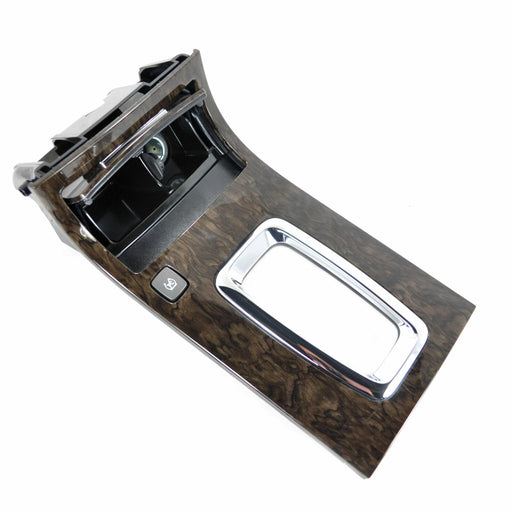 Console Shift Bezel Dark Argent Wood Simulated 2008-11 Cadillac DTS 20846803-1