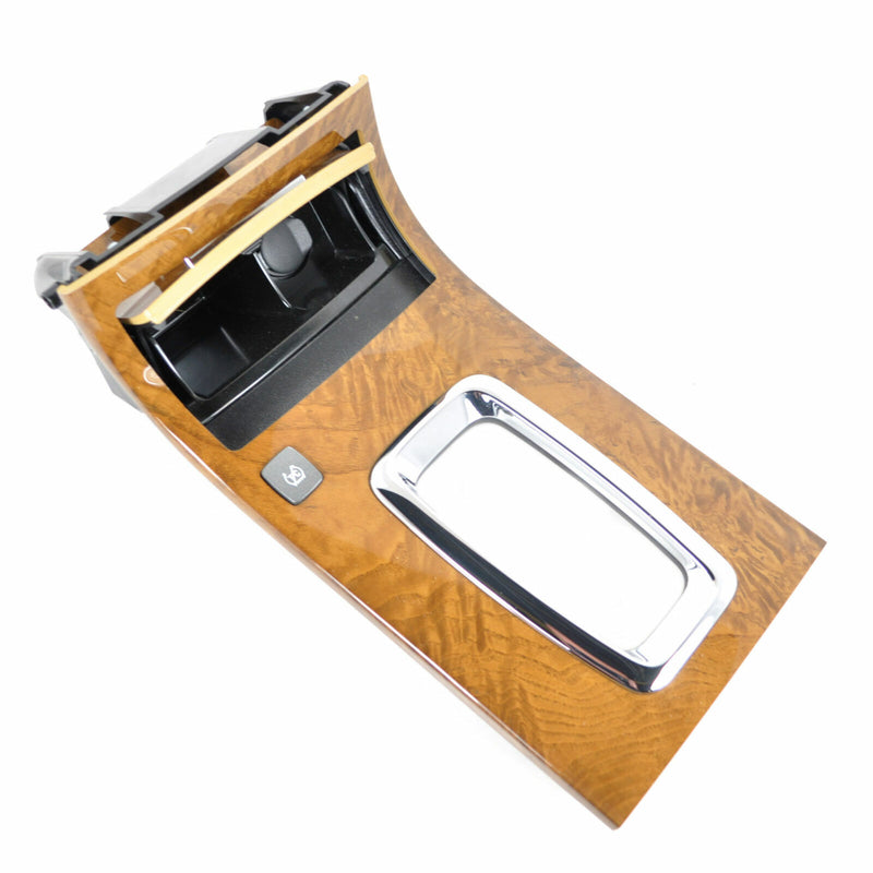 Console Shift Bezel Natural Ash Burl Woodgrain 2009-11 Cadillac DTS 20831248-1