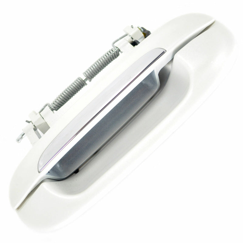 Door Handle Left Rear White Diamond 98U w/Chrome 2008-11 Cadillac DTS 20857728-1