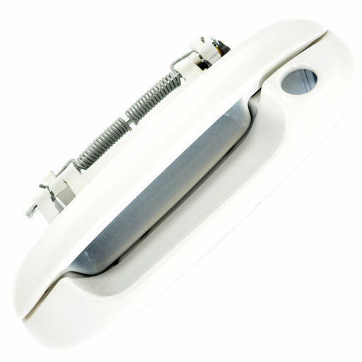 Door Handle LH Left Front White 40U Cadillac DTS CTS Deville Seville 20857749-1