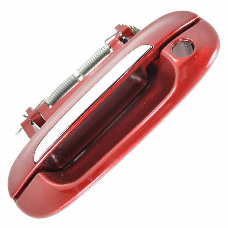 Door Handle Left Front Crystal Red 89U w/Chrome 2008-11 Cadillac DTS 20857765-1
