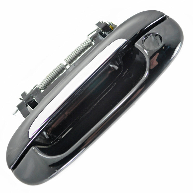 Door Handle Left Front Black 41U w/Chrome 2008-11 Cadillac DTS 20857765-1