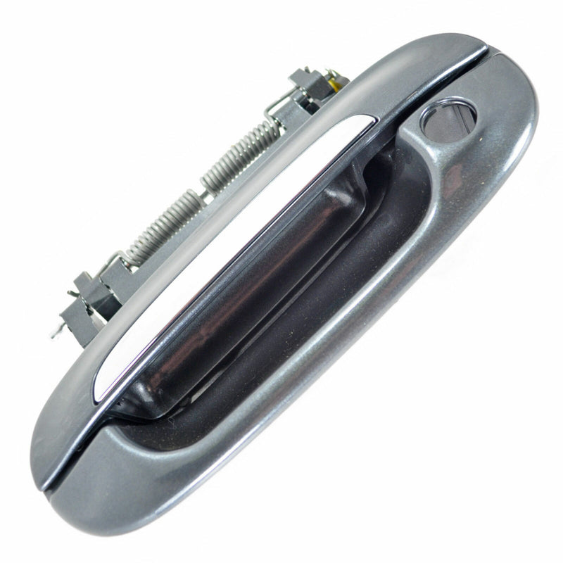 Door Handle Left Front Cyber Grey 57U w/Chrome 2008-11 Cadillac DTS 20857765-1