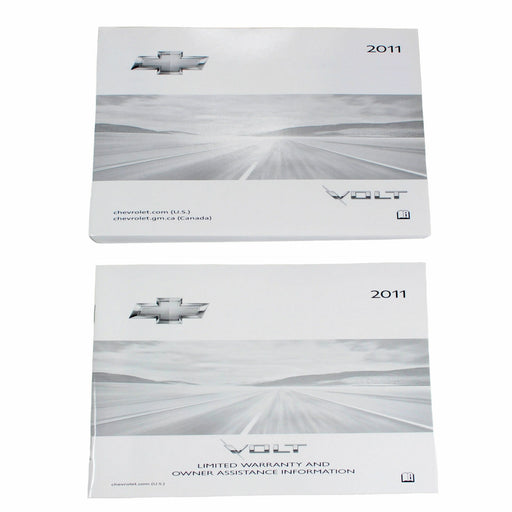 Owner's Manual Portfolio & Warranty Booklet 2011 Chevy Volt 20819511 20819514-1