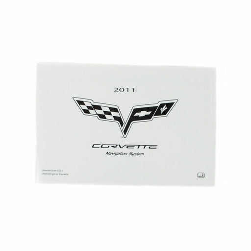 Navigation Nav Manual US & Canada 2011 Chevy Corvette 20955275