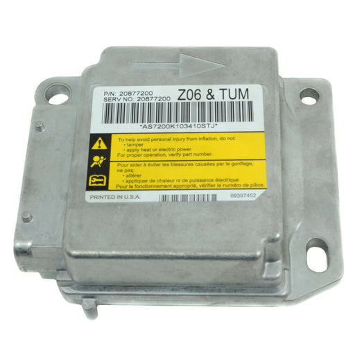 SDM Inflatable Restraint Module 2009-11 Chevy Corvette 20877200-1