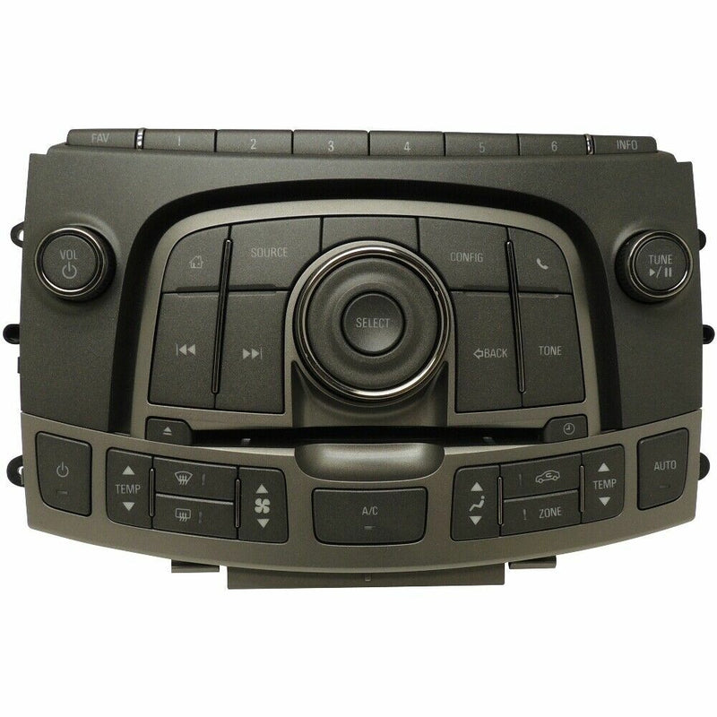 HVAC & Audio Control Panel Assembly 2013 Buick LaCrosse 22798934-1