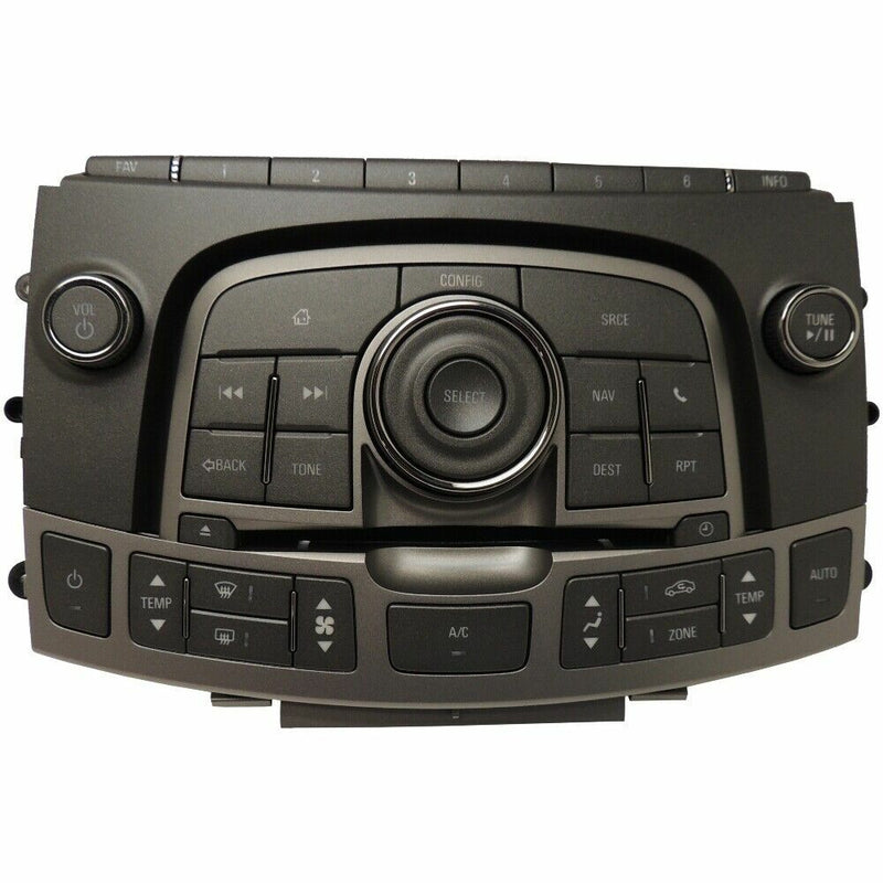 Navigation & HVAC Control Panel Assembly 2013 Buick LaCrosse 22849141-1