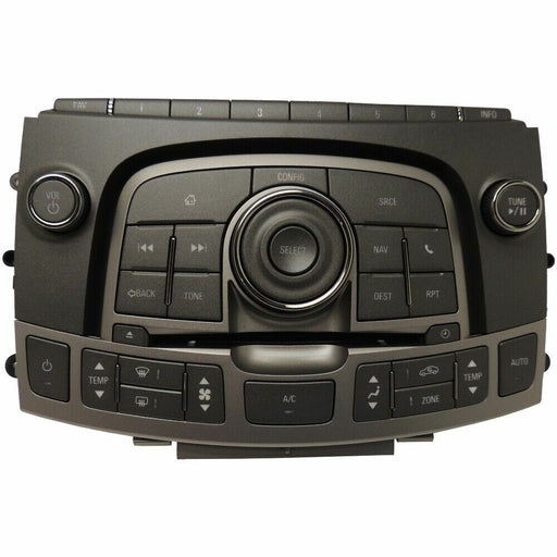 Navigation & HVAC Control Panel Assembly 2013 Buick LaCrosse 22849141-1