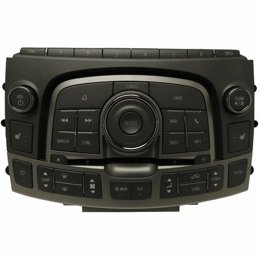 Navigation & HVAC Control Panel Assembly 2013 Buick LaCrosse 2.4L 22849145-1