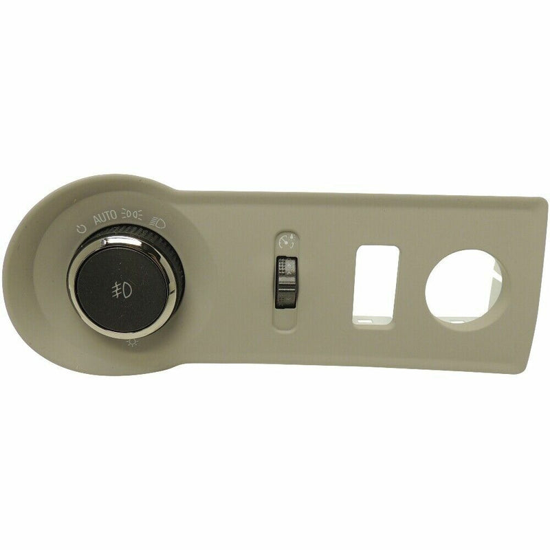 Headlamp Switch with Light Titanium Bezel 2010-13 Buick LaCrosse 20862480-1