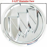 Set of 4 Buick Chrome Center Caps 2.5 IN LaCrosse Regal Lucerne 9595157 9594955-2