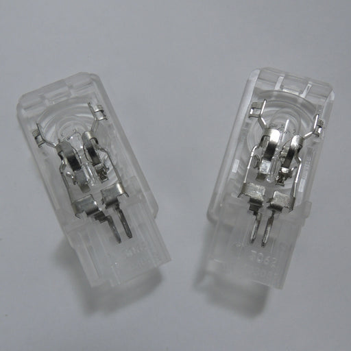 New OEM GM Courtesy Lamp Housing Pair w/W5W Bulb 13503058-1