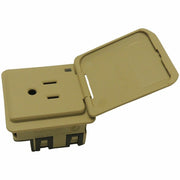 Center Console 120V Power Receptacle Cashmere 2010-13 Buick LaCrosse 20919909-2