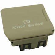 Center Console 120V Power Receptacle Titanium 2010-13 Buick LaCrosse 20919911-1