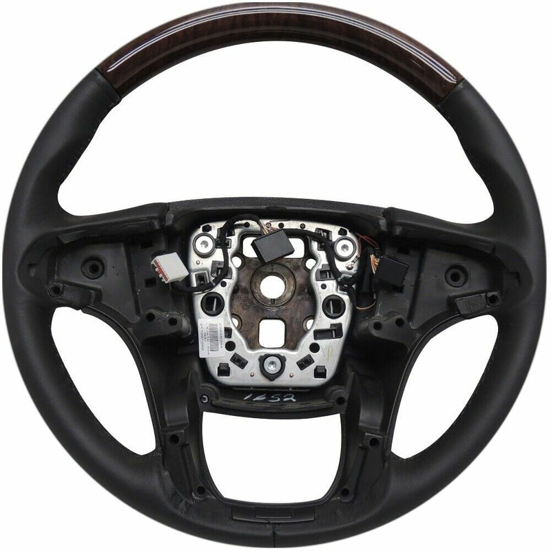 Steering Wheel Base Black Leather w/Woodgrain 2012-13 Buick LaCrosse 22846344-1