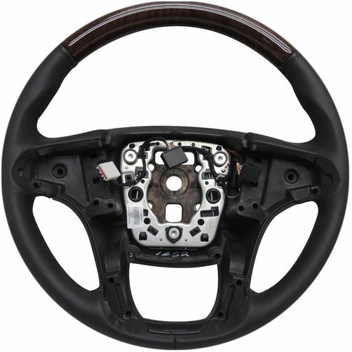 Steering Wheel Base Black Leather w/Woodgrain 2012-13 Buick LaCrosse 22846344-1