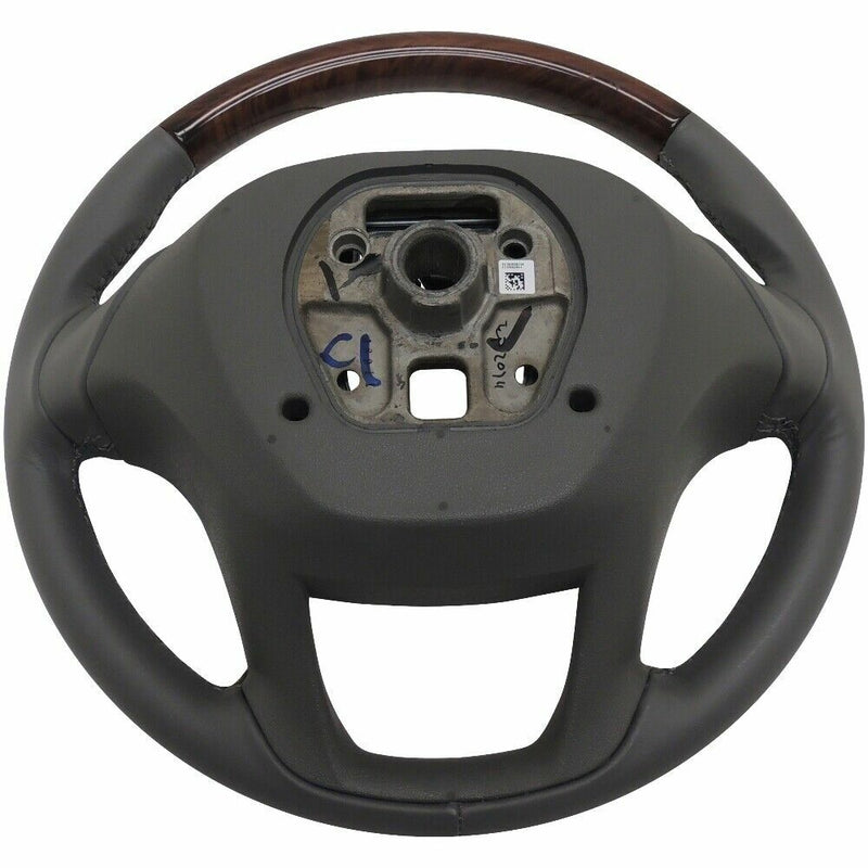 Steering Wheel Base Gray Leather w/Woodgrain 2012-13 Buick LaCrosse 22846345-2