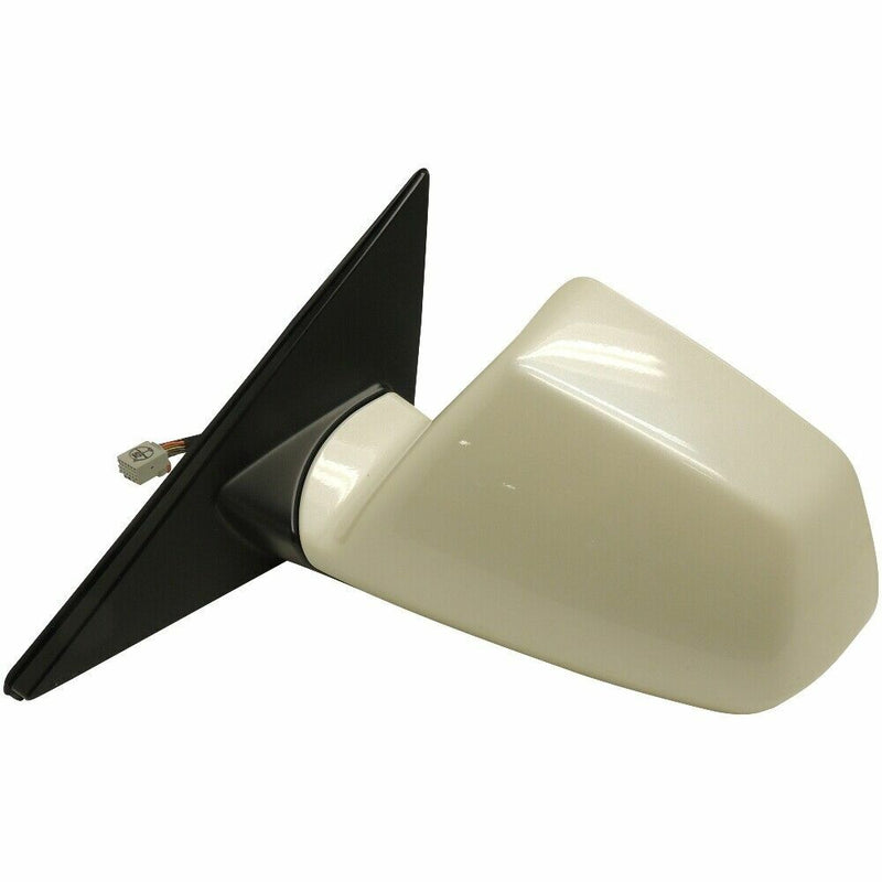 Side View Mirror LH Left White Diamond 2008-14 Cadillac CTS Sedan/Wagon 25828072-1