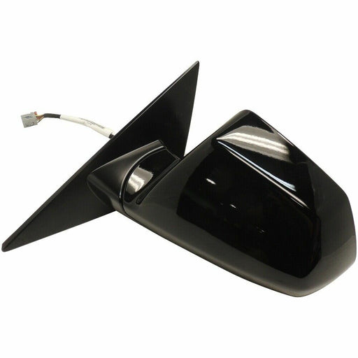 Side View Mirror LH Left Black Painted 2011-15 Cadillac CTS Coupe 25975528-1