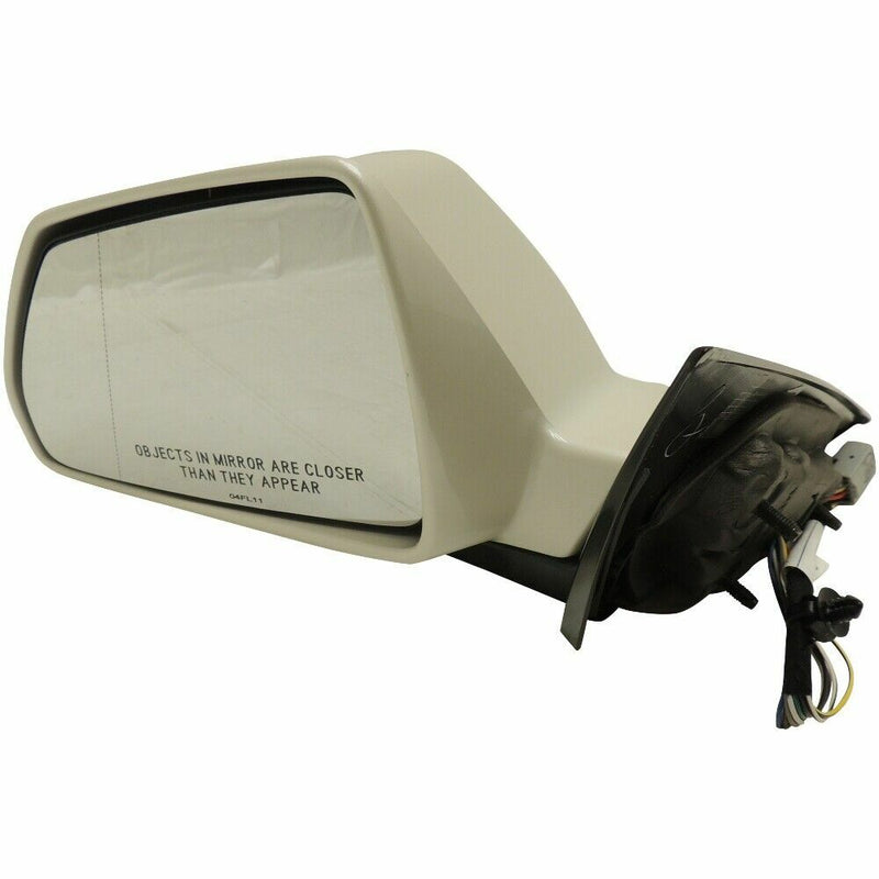 Side View Mirror LH Left White Diamond 2011-15 Cadillac CTS Coupe 25975528-2
