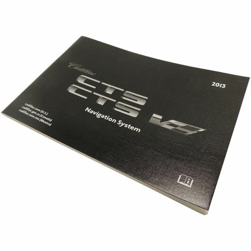 Navigation System Information Manual Version B 2013 Cadillac CTS 22926386