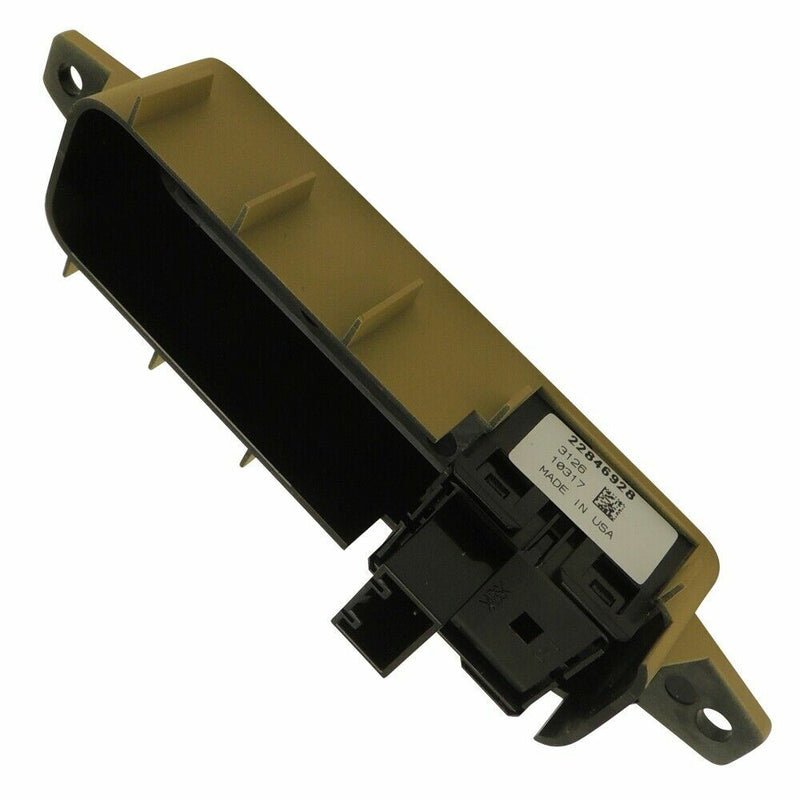 New OEM GM Multi-Function Switch w/Tan Bezel 2013 Cadillac ATS 22846928-2