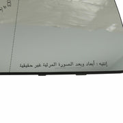 Outside Rearview Mirror Glass Arabic Text LH 2012-14 Cadillac CTS Coupe 22814957-2