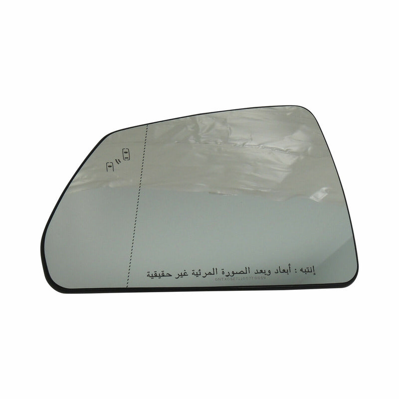 Outside Rearview Mirror Glass Arabic Text LH 2012-14 Cadillac CTS Coupe 22814957-1