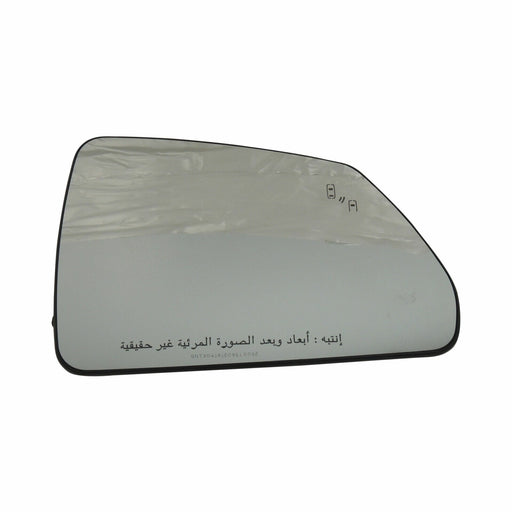 Outside Rearview Mirror Glass Arabic Text RH 2012-14 Cadillac CTS Coupe 22814958-1