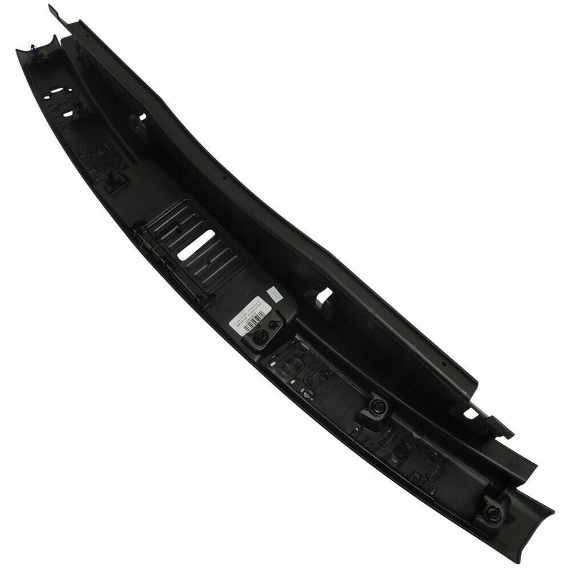 Rear Liftgate Trim Plate Black w/Chrome 2010-14 Cadillac CTS Wagon 20907959-3