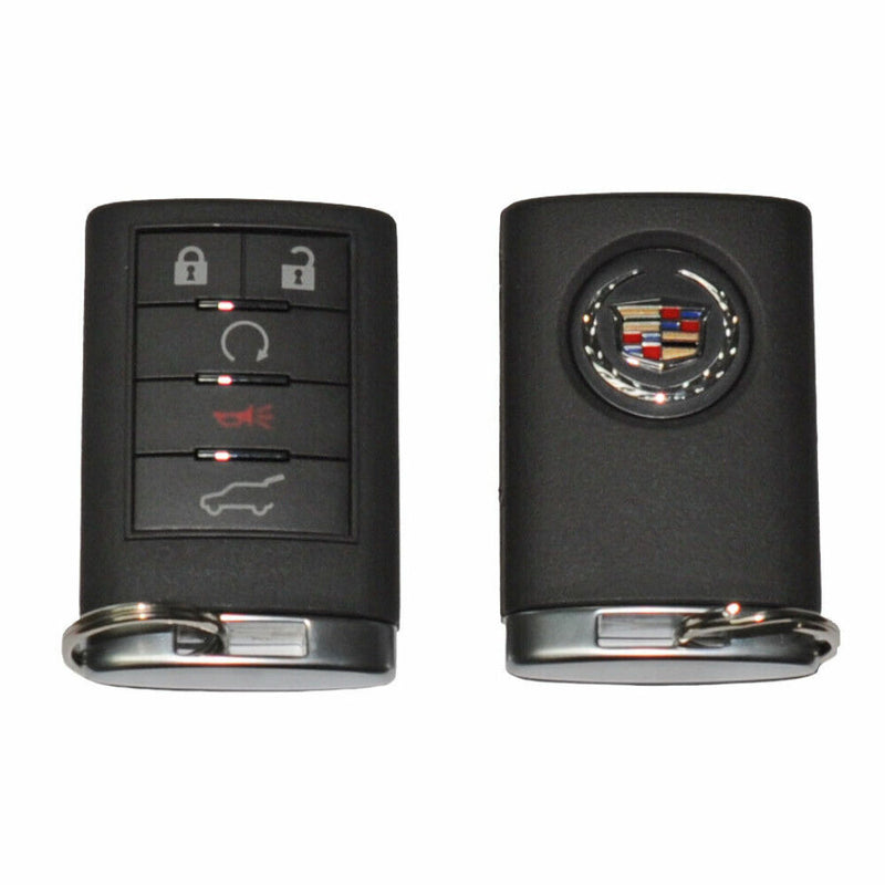 Key Fob Remotes Set of 2 2010-14 European Cadillac CTS Wagon 20818599 20818600-1