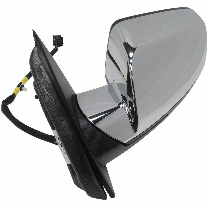 LH Left Chrome Exterior Side View Mirror 2010-2014 GMC Terrain 23153003-2