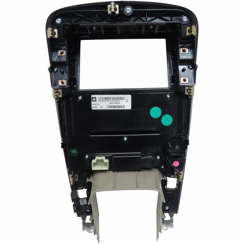 New OEM GM Audio & Climate Controls w/Black Trim Panel 2013 Chevy Volt 22971874-2