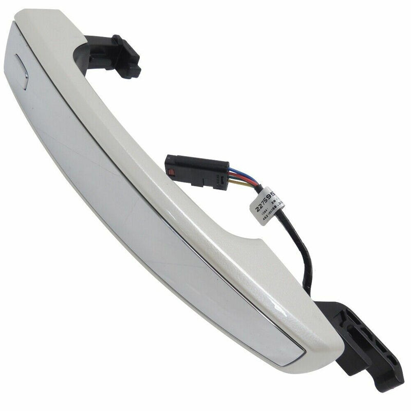 Exterior Door Handle White Diamond w/Chrome Regal Verano Cruze Malibu 13577716-1
