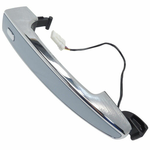 OEM GM Front Door Handle Painted Silver Topaz w/Chrome '14 Chevy Impala 13590678-1