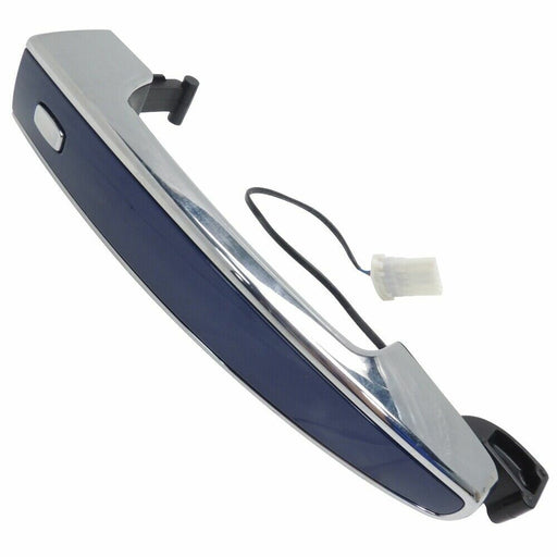 OEM GM Rear Door Handle Painted Luxo Blue w/Chrome 2014 Chevy Impala 13590673-1