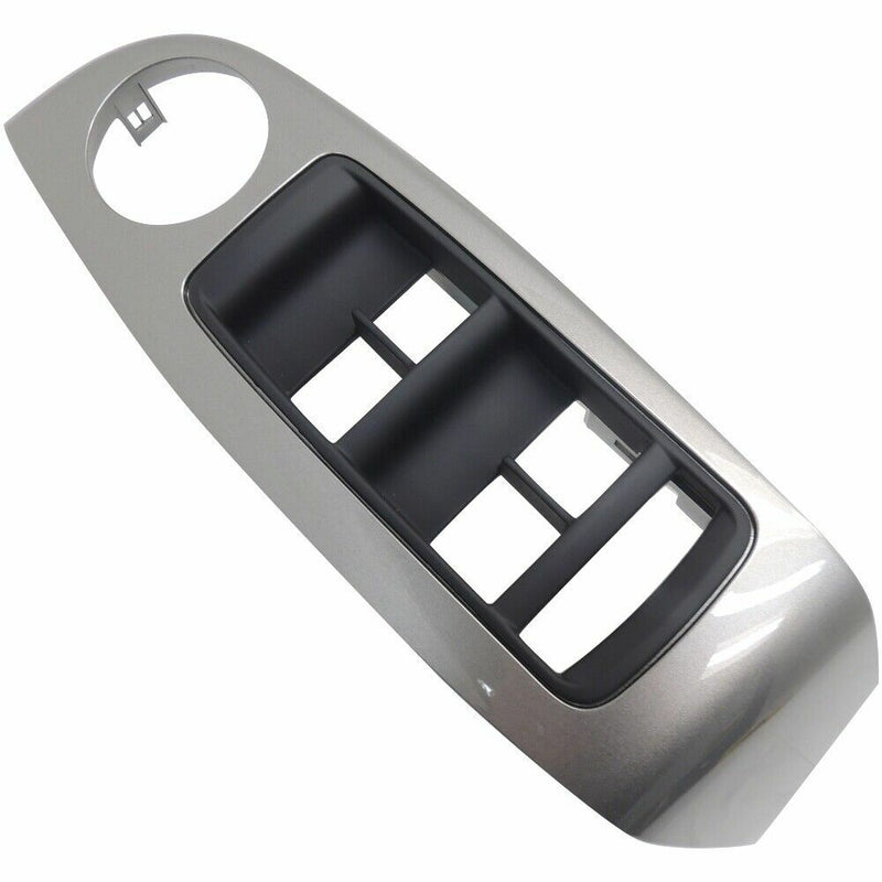 Front Window Switch Bezel LH Argent Silver/Gray 2013-14 Chevy Malibu 22823873-1